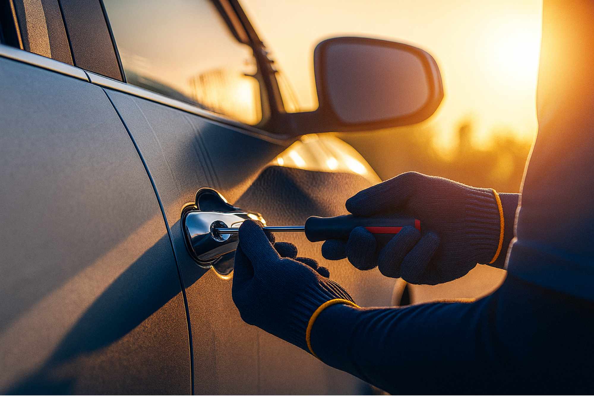 Locksmith at Sunset